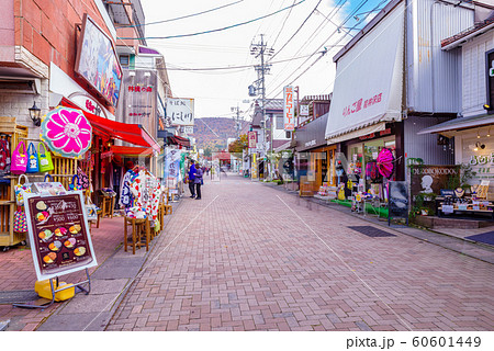 軽井沢の街並み【長野県】 60601449