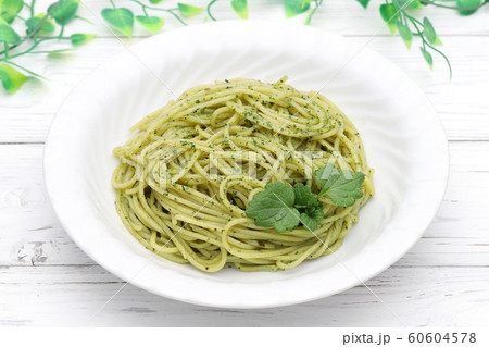スパゲティ バジル スパゲティ バジル 60604578