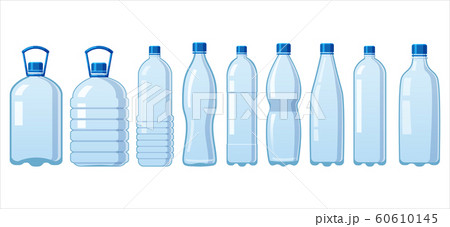 Empty plastic water bottle mockup isolated icon Stock Vector by ©Seamartini  317743394