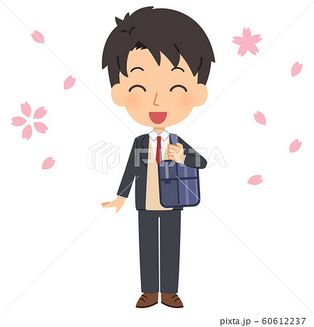 学生 男2 入学卒業 笑顔のイラスト素材 学生 男2 入学卒業 笑顔のイラスト素材