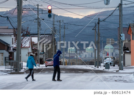 岩内町から見た原子力発電所 60613474