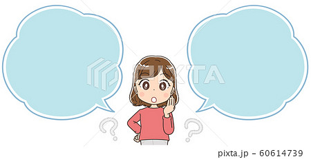 女性 かわいい イラスト 素材のイラスト素材