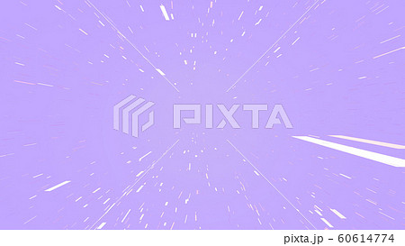 CGライン　放射状に広がる複数の線 60614774