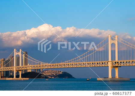 Diamond Bridge(Gwangan Bridge) in Busan,Korea 60617377