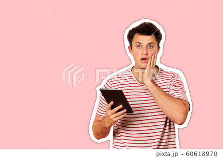 emotional man isolated emotional man isolated 60618970