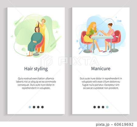 Hair Styling and Manicure, Manicurist Stylist 60619692