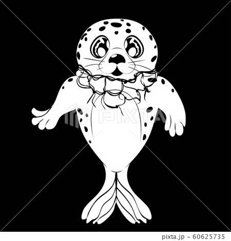 Kawaii seal and net Kawaii seal and net 60625735