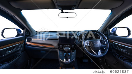 Car inside isolated on white background. Car inside isolated on white background. 60625887