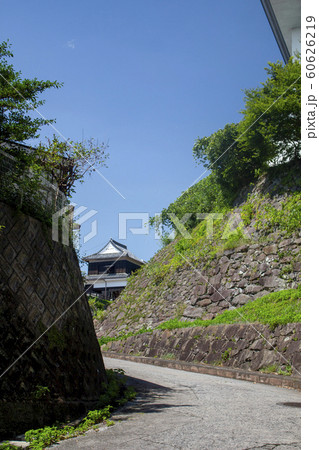 日出城址の石垣と鬼門櫓 60626219