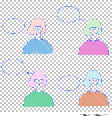 復古女人上半身語音泡沫集 60626360
