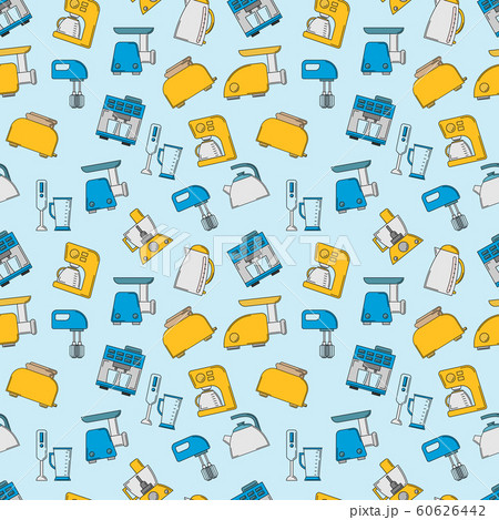 Kitchen tools seamless pattern. culinary illustration for design and web. Kitchen tools seamless pattern. culinary illustration for design and web. 60626442