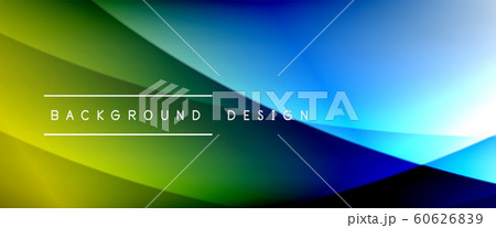 Wave liquid style lines with shadows and light on gradient background. Trendy simple fluid color gradient abstract background with dynamic straight shadow line effect Wave liquid style lines with shadows and light on gradient background. Trendy simple fluid color gradient abstract background with dynamic straight shadow line effect 60626839