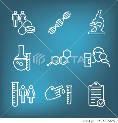 Medical Healthcare Icons with People Charting Medical Healthcare Icons with People Charting 60629025