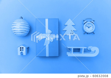 Simply minimal composition winter objects ornament 60632008