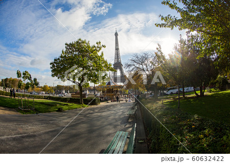 Paris, view of the Eiffel tower Paris, view of the Eiffel tower 60632422