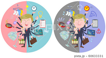 no face Blond hair suit man_mulch task switch no face Blond hair suit man_mulch task switch 60633331