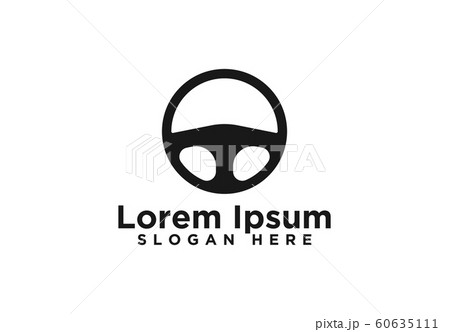 steering wheel Logo Designs, Vector Illustration 60635111