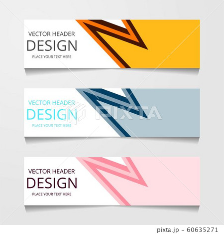 Abstract Web banner design background or header 60635271