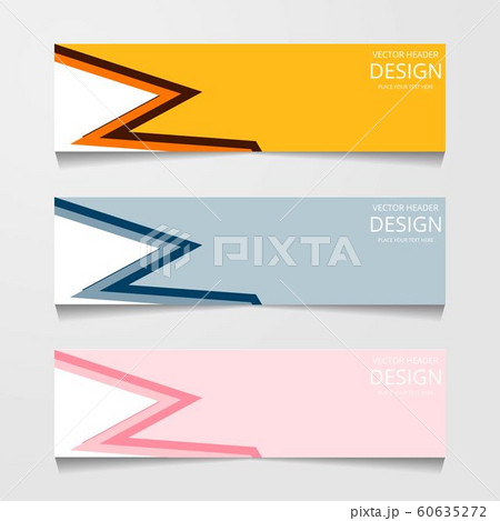 Abstract Web banner design background or header Abstract Web banner design background or header 60635272
