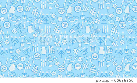 Hanukkah blue background Hanukkah blue background 60636356