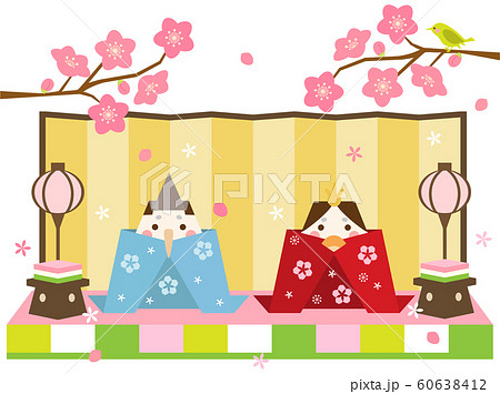 ひな人形5	 60638412