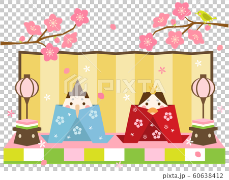 ひな人形5	 60638412