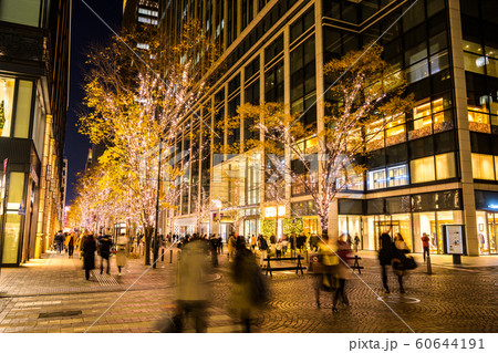 東京　丸の内イルミネーション　中通り 60644191