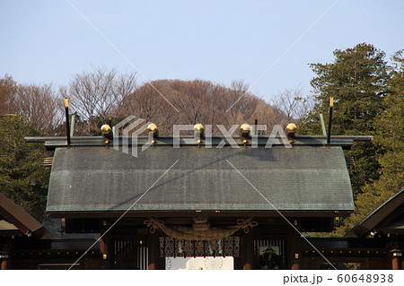 神社造り 60648938