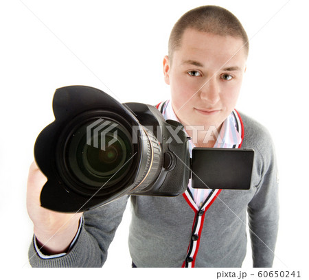 photographer with camera 60650241