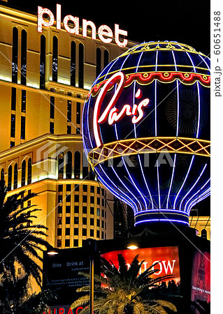 アメリカ　ラスベガス　プラネットハリウッド　パリス　バルーン 60651488