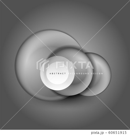 Vector swirl circle banner, 3d style abstract sphere or round shape icon or background templates. Vector Illustration For Wallpaper, Banner, Background, Card, Book Illustration, landing page 60651915