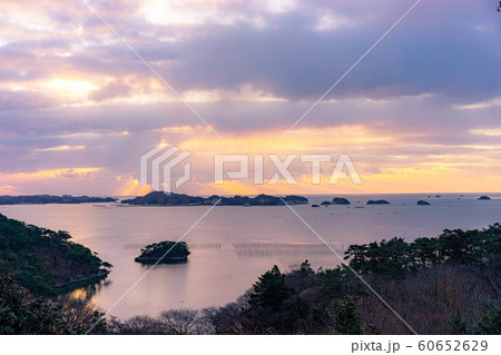 松島　朝景　天使の梯子　【宮城県】 60652629