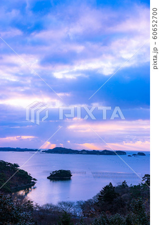 松島　朝景　天使の梯子　【宮城県】 60652700