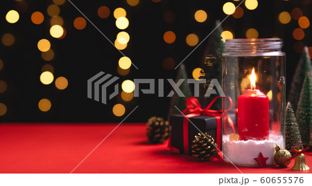 Red christmas decorations - Christmas ornament - 60655576