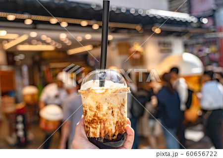 黒糖タピオカミルク　台北　台湾 60656722