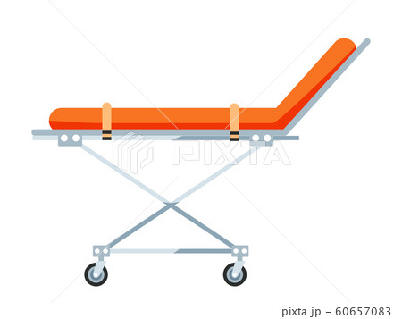Emergency Department Stretchers Flat Illustrationのイラスト素材 Emergency Department Stretchers Flat Illustrationのイラスト素材