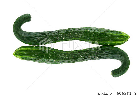 cucumbers isolated on a white background cucumbers isolated on a white background 60658148