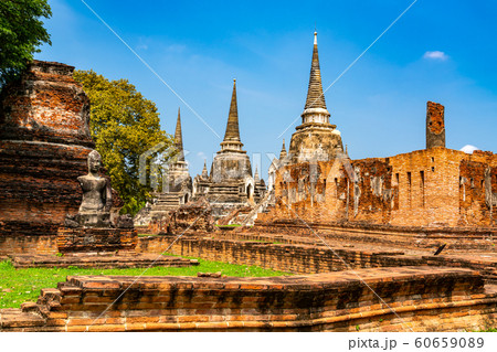 Wat Phra Si Sanphet in the Ayutthaya Historical Park Wat Phra Si Sanphet in the Ayutthaya Historical Park 60659089