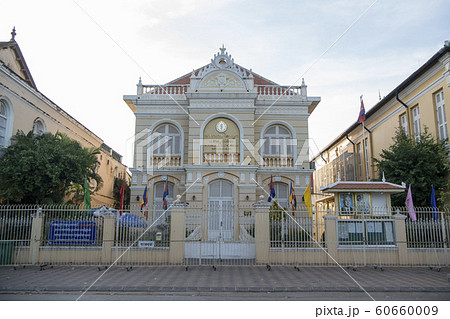 CAMBODIA BATTAMBANG COLONIAL BUILDINGS CAMBODIA BATTAMBANG COLONIAL BUILDINGS 60660009