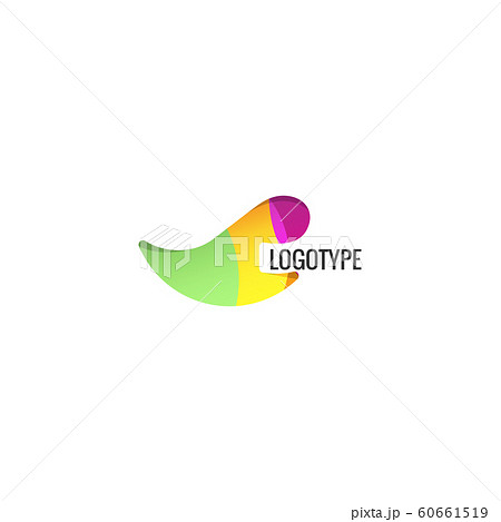 Abstract unusual logo. Colorful vector isolated logotype. Abstarct shape. Rhinoceros logo. Tusk logo. Fang logo. Tooth logo. Colorful fang logo. Abstract unusual logo. Colorful vector isolated logotype. Abstarct shape. Rhinoceros logo. Tusk logo. Fang logo. Tooth logo. Colorful fang logo. 60661519