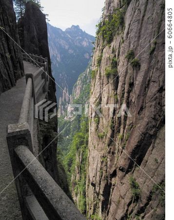 中国 安徽省 黄山 西海大峡谷 West Sea Canyon, Huangshan, China 60664805