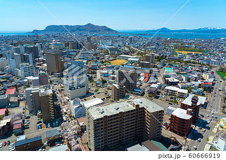 函館市一望 五稜郭 展望台 北海道 日本 函館市一望 五稜郭 展望台 北海道 日本 60666919