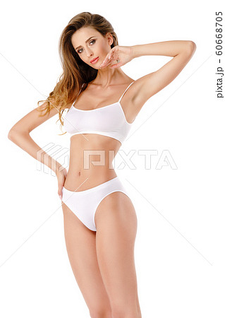 Fitness young woman with a beautiful body 60668705