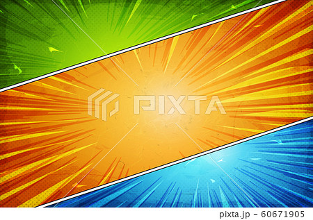 Comic Book Action Layout Background With Power Fx Comic Book Action Layout Background With Power Fx 60671905