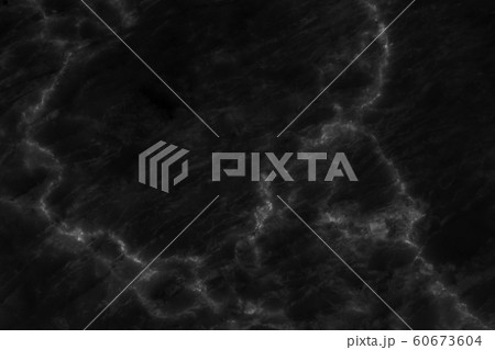 Black marble natural pattern for background, 60673604