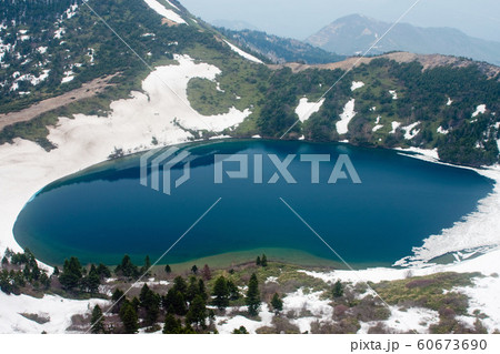 一切経山　五色沼　吾妻の瞳 60673690
