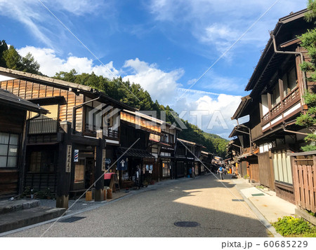 奈良井宿　宿場町　歴史 60685229