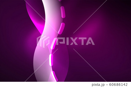 Neon abstract background. Background decoration. Trendy graphic design. 60686142