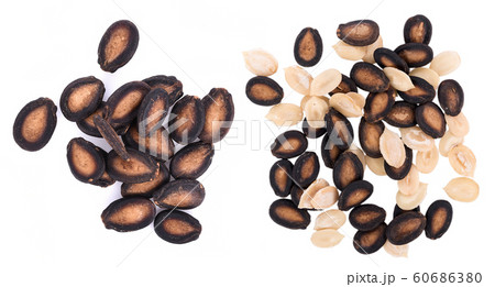 watermelon seeds isolated on white background 60686380
