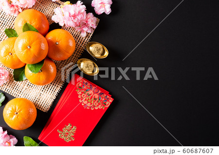 Chinese new year festival decorations Chinese new year festival decorations 60687607